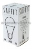 Лампа светодиодная Саффит 20 Вт (аналог 200 Вт) Е27 (большой цоколь) 4000К холодный белый свет груша (SBА6020) (55014) 0277 