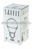 Лампа светодиодная Саффит  9 Вт (аналог 90 Вт) Е14 (маленький цоколь) 4000К холодный белый свет шар (SBG4509) 1632 (55081) 