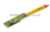 Кисть плоская  25 мм искусственная щетина деревянная ручка Хобби Канекарон (01-1-610) 
