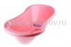 Ванна детская пластиковая с клапаном для слива воды (431301333) светло-розовая (Бытпласт) 