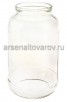Банка стеклянная для консервирования СКО-1-82  1,5 л (обычная крышка) (Дмитров) 