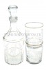 Набор для воды стеклянный (графин Цезарь + 2 стакана 250 мл) (1330-Г34) Трофейная охота (Гусь-Хрустальный)