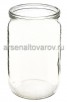 Банка стеклянная для консервирования СКО-1-82  0,65 л (обычная крышка) (Владикавказ) 