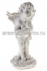 Садовая фигура Ангел с розой 39*24 см гипс (345) (Россия) 