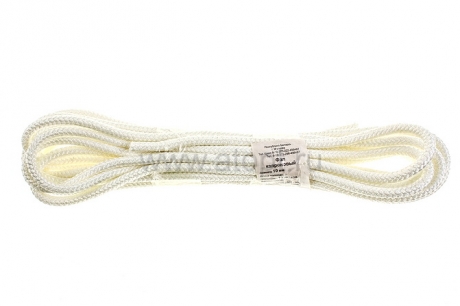 трос-фал капроновый тип 3 диаметр 10 мм длина 10 м (120030) (Беларусь)