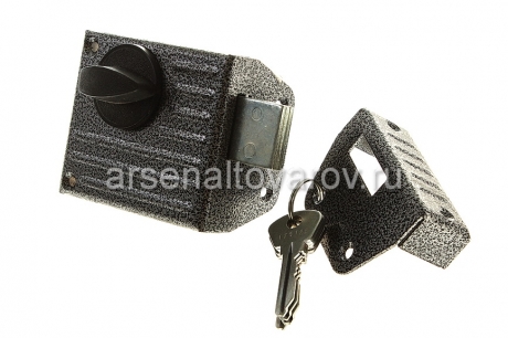 замок накладной ЗН 1-2.1 Зенит серебро (Димитровград)