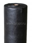 укрывной материал рулон черный  60 г/кв.м (3,2 м*150 м) вес рулона 25 кг Спанбонд (Агрокрон)