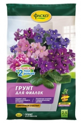 грунт для фиалок Цветочное счастье 2,5 л (Фаско)