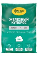 Железный купорос 200 гр средство от парши, гнили, мучнистой росы (Фаско)