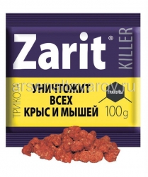 ТриКота Зарит киллер гранулы 100 г средство от мышей и крыс (Россия) (А-4056)