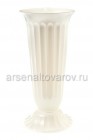 ваза для цветов под срезку пластиковая 6 л Цветочная №3 белый перламутр (03003) (Пятигорск)