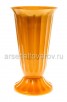 Ваза для цветов под срезку пластмассовая 17 л Цветочная №4 золото (03004) (Пятигорск)