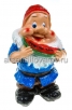 Садовая фигура Гном с арбузом 37*23 см гипс (236) (Россия)