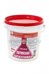 шпатлевка латексная ВТВ 1,5 кг (банка) для внутренних работ