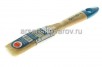 Кисть плоская  25 мм натуральная щетина деревянная ручка Ремоколор Евро (01-1-110) 