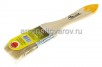 Кисть плоская  38 мм натуральная щетина деревянная ручка Хобби Любитель (01-1-415)