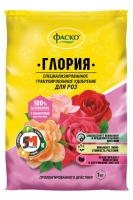 Удобрение для роз 1 кг гранулированное Розы пионы (Глория) (Фаско)