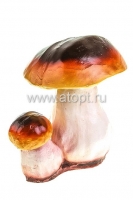 Садовая фигура Гриб боровик двойной средний 22*23 см гипс (45) (Россия)