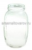 Банка стеклянная для консервирования Твист -100  3 л (винтовая крышка) Кубышка (Каменск-Шахтинский) 