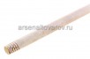 Черенок для щетки деревянный 1200 мм с деревянной резьбой (Владимир)