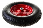 колесо для тачки 4.80/4.00*80 диаметр оси 16/12 мм с подшипником (КНР)