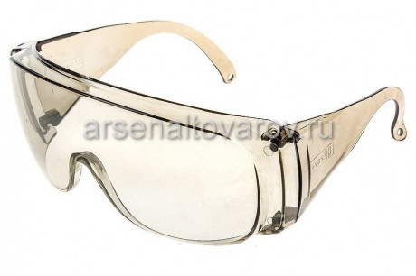 очки защитные открытого типа с затемненным стеклом (22-3-013) (Россия)
