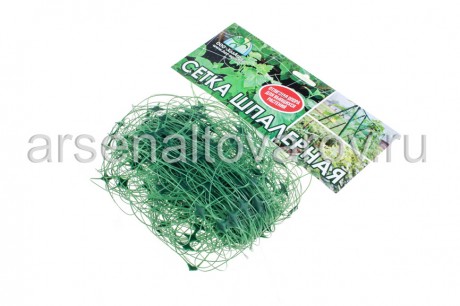 сетка шпалерная пластиковая 2* 5 м зеленая (Ростов) (10307)