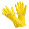 Перчатки хозяйственные латексные размер M Для деликатной уборки Комфи (DGL017L) (КНР) 