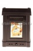Ящик почтовый с замком пластиковый Декор (М6434) коричневый (Башкирия) 