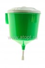 рукомойник пластиковый 3 л Дачник зеленый (М1157) (Башкирия)