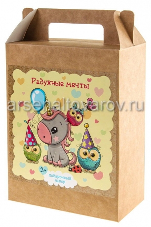 парфюмерный набор детский Радужные мечты (шампунь 150 мл + гель-пенка 150 мл) (Москва) 10463