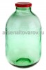 Банка стеклянная для консервирования Твист -100 10 л с винтовой крышкой зеленая (Россия) 