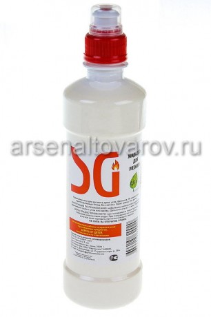 жидкость для розжига углеводородная 0,5 л SG (Россия)