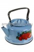 Чайник эмалированный 3,5 л (С2713*59) Клубника садовая (Сибирские товары)