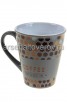 Кружка чайная керамическая 340 мл (BRGD022-128277) Воронка Мозаика (КНР)