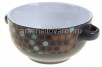 Салатник керамический  500 мл (BRSB009-128277) с двумя ручками Мозаика (КНР)