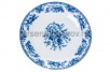 Тарелка мелкая фарфоровая 190 мм Синий цветок (UG000177) (КНР)