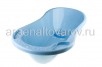 Ванна детская пластиковая с клапаном для слива воды (431301331) светло-голубая (Бытпласт) 