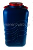 Бочка пластиковая 120 л для непищевых с навесными ручками Волна-эконом (М8333) (Башкирия)