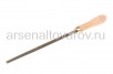 Напильник круглый 150 мм №2 деревянная ручка Бартекс (12008) 161649 