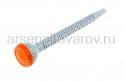 Насадка для полива прямая 1/2"-5/8"-3/4" (А329) серая (SLD)