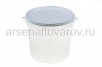 Контейнер-ведро для продуктов пластиковый  5,5 л с герметичной крышкой (230) (Беларусь) 