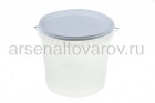 контейнер-ведро для продуктов пластиковый 5,8 л с герметичной крышкой (220) (Беларусь)