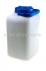 Фляга пластиковая  20 л для пищевых с навесной ручкой Аквалайн (ЭП370) белая (Эльфпласт)