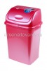 Контейнер для мусора пластиковый  8 л Камелия (РП-1012) розовый перламутр (Россия) 