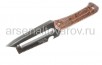 Шинковка для капусты металлическая многофункциональная деревянная ручка №65 (КНР)