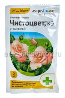 Чистоцвет 2 мл пакет для цветов и кустарников средство от мучнистой росы, гнили, пятнистости (Август)