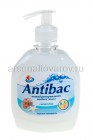 мыло туалетное жидкое 330 мл Антибак антибактериальное свежесть с дозатором (Аромика)