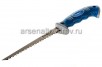 Ножовка по гипсокартону 150 мм шаг зуба 7 TPI двухкомпонентная ручка Ремоколор (42-3-337) (Россия) 