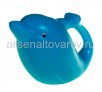 Лейка садовая пластиковая  1,6 л Дельфин без рассеивателя голубая LMY-6006 (Листок) 